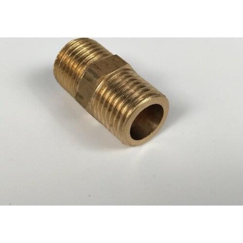 10pcs/lot Male straight Connector 1/4'' Brass fittings