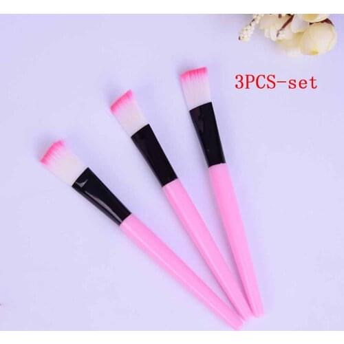 3pcs Facial Cosmetic Mask Brush Makeup Face Mud Mask Brush Woman Cosmetic Tool Facial Mask Brush Makeup Foundation Brush