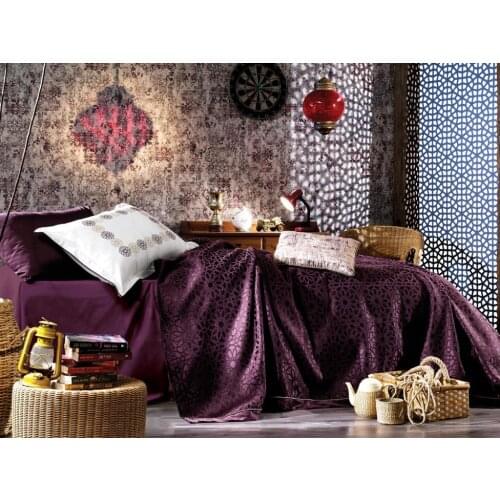 Çeyizdiyarı Anna 5-Tracks Pique Set Damson