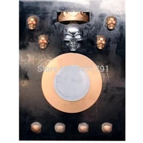 8 buttons team work props to open lock or controll Linear Actuator Takagism game escape room tools