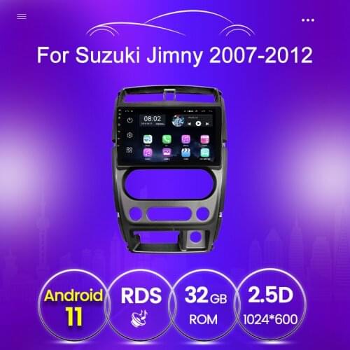GPS 2 din Audio Headunit For Suzuki Jimny 3 2005 - 2019 Car Radio no dvd screen player WIFI USB Android 11 ROM 32GB RAM 2GB