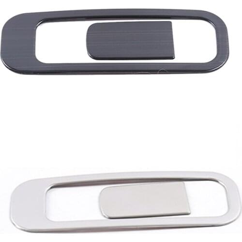 Stainless Steel Car Glove Storage Box Lock Switch Handle Cover Trim for Mg Hs 2018 2019 2020 2021 Accessories