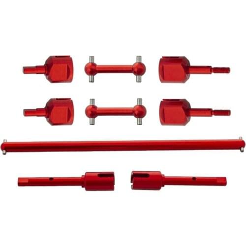 Metal Drive Shaft Dog Bone Gearbox Joint Cup Set for Tamiya TT02 TT02B TT-02 TT-02B RC Car Upgrade Parts Accessories