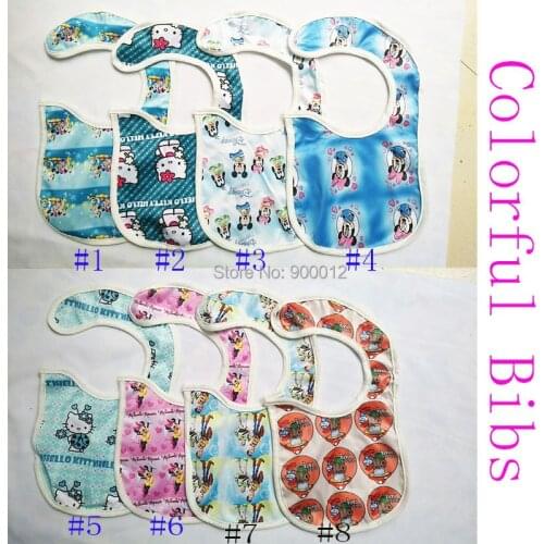Baby bibs cartoon printing waterproof bibs for baby boy girl babies clothes cute accessories Free Shipping