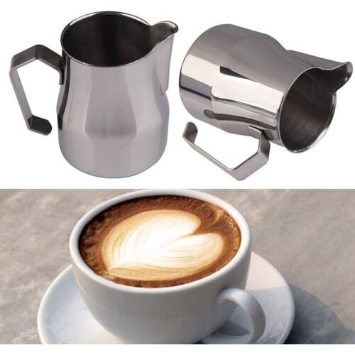 Stainless Steel Milk Frothing Pitcher Espresso Coffee Barista Craft Latte Cappuccino Milk Cream Cup Frothing Jug Pitcher