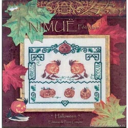 Free delivery Top Quality lovely counted cross stitch kit halloween holiday nimue nium