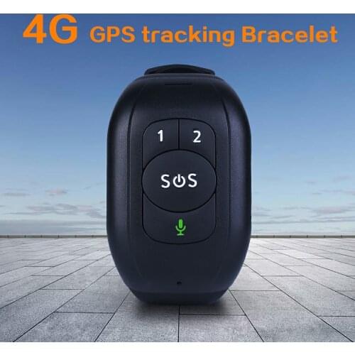 Newest RF-V48 4G GPS Smart Tracker Anti-lost Alarm Tracker Key Finder Child Bag Wallet Finder APP GPS Record Anti Lost Alarm