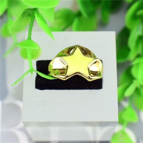 2021 new drop wax star ring European and American crossborder adjustable drop wax ring factory direct sales