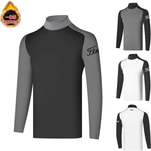 2021 autumn new golf mens clothes golf clothes outdoor leisure sports long sleeve polo t-shirt
