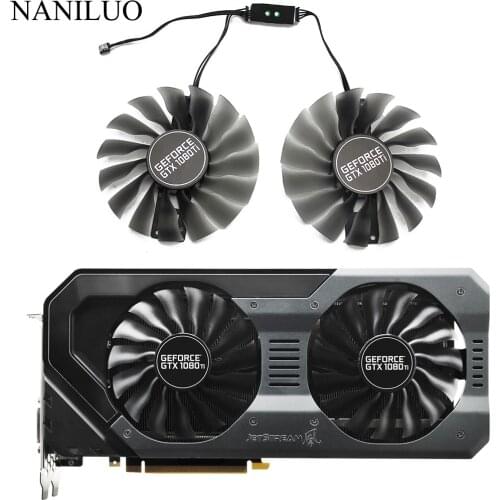 95MM FD10015H12S GAA8S2U Fan GTX 1080Ti GTX1080 Ti GPUCard Cooler For Palit EMTek GTX1080Ti Jetstream VGA Card Cooling Fan