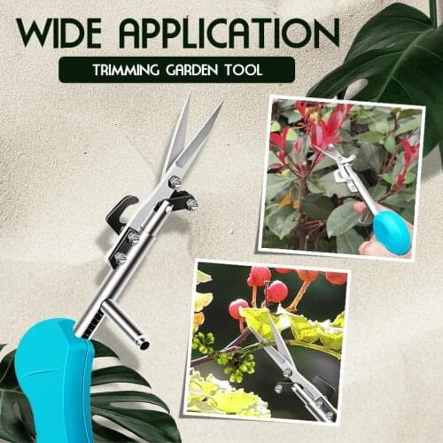 Portable Pointed Gardening Scissor Multifunctional Plants Pruner Durable Gardening Shear Easy to Use JDH88
