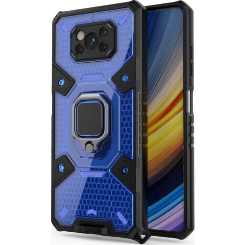 Shockproof Ring Holder Magnetic Absorption Case for Xiaomi Redmi Note 10 9 Pro 9A Mi 11 Lite Poco X3 NFC M3 Pro F3 5G Cover