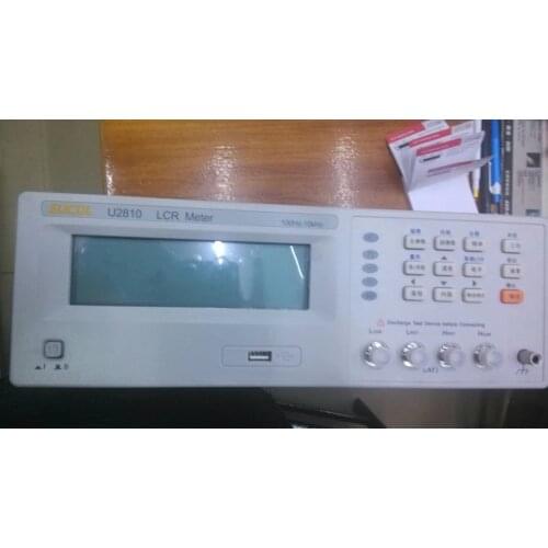 U2810 LCR Meter with 100Hz-10kHz frequency ,Basic Accuracy:0.1%, Large character LCD with backlight perfect alternative TH2811D
