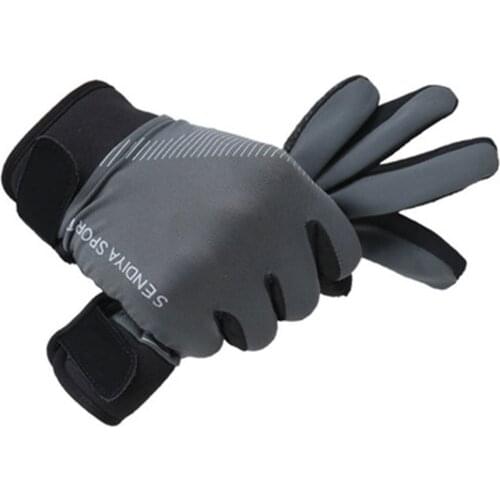 1 Pair Bike Bicycle Gloves Full Finger Touchscreen Men Women MTB Gloves Breathable Summer Mittens Braces & Supports M/L/XL TK