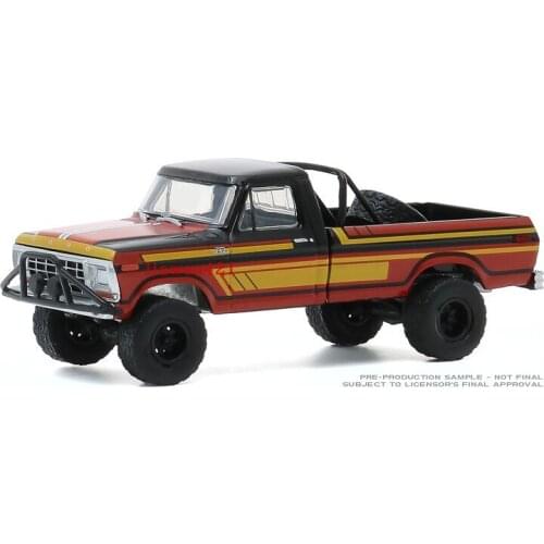 1:64 GreenLight All-Terrain 1978 Ford F-250 Collection of die-cast alloy car model toys gifts 1:64 Green