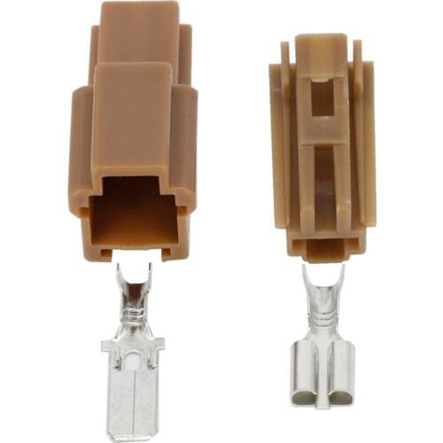 1 pin car waterproof harness connector plastic connector with terminal DJ70129-6.3-11/21 1P
