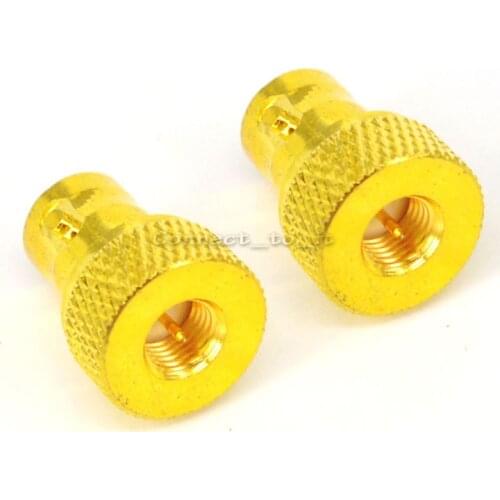 10 pieces/lot) SMA - BNC adapter SMA male Plug to BNC female jack goldplated RF coax connector adapters straight