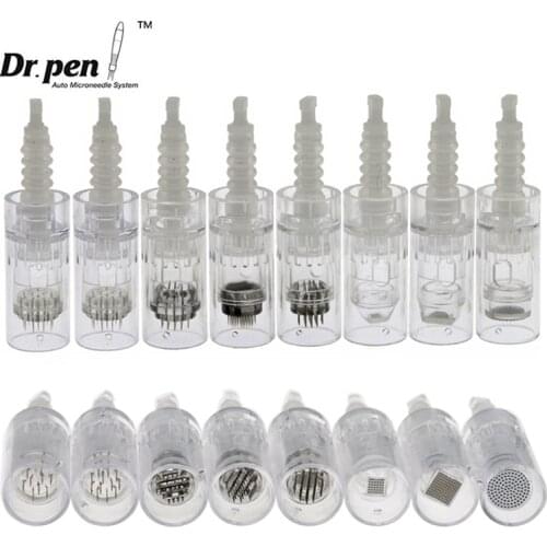 10Pcs Micro Need Dr Pen Ultima N2 M7 M5 E30 Derma pen Replacement Cartridges Facail Scar Acne Removal Skin Care Beauty Device