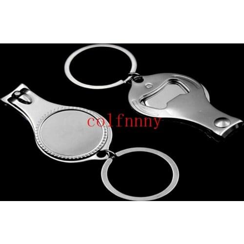 500pcs/ lot Multifunctional Bottle Opener Nail Scissors Nail Clippers Nail Clipper Can Be Printed LOGO