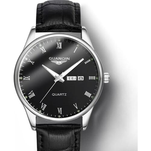 Colorful deer Men's Watch With Leather Strap