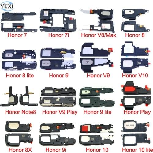 YuXi Loudspeaker For Huawei Honor 7 7i 8 V8 Max 8X 9 9i V9 Play 10 Lite V10 Note 8 Loud Speaker Buzzer Ringer Flex Replacement