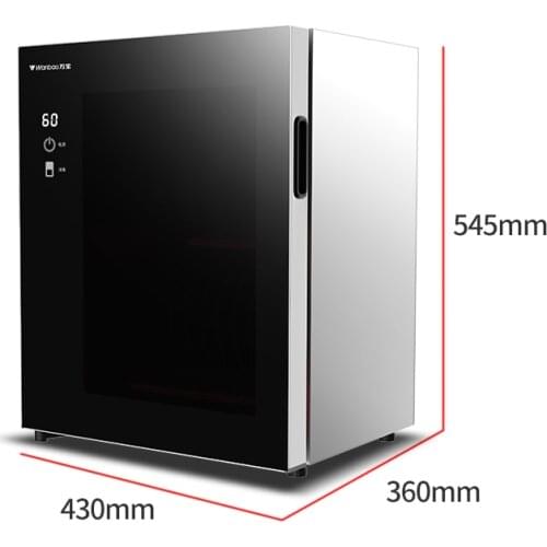 Household Desktop 60L disinfecting cabinets Kitchen cabinet dish dryer Tableware uv cabinet High Temperature Sterilizing machine