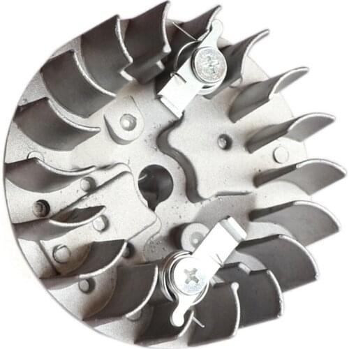 Motorcycle Engine Parts Moto Recoil older Pull Starter Flywheel For 2 Stroke 47cc 49cc Pocket Bike Chinese Dirt Quad ATV Crosser