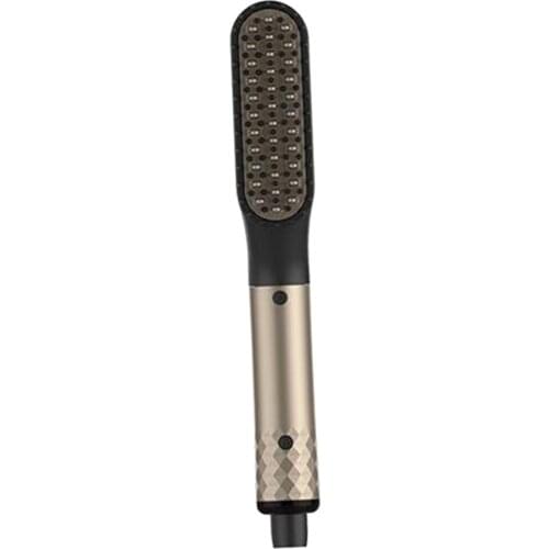 Electric Beard Hair Straightener Comb Multifunctional Hair Comb Brush Multifunctional Quick Hair Styler For Men EU Plug