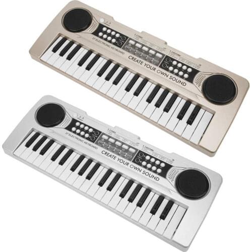 Electronic Organ with Microphone Music Keyboard Electric Keyboard 37 Keys Piano Children Toys Musical Instrument