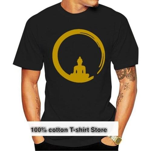 ENSO CIRCLE T SHIRT ZEN BUDDHISM MEDITATION JAPAN JAPANESE