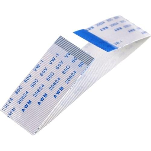 100pcs FPC / FFC Flexible Flat Cable 36 PIN 0.5 mm pitch Step Reverse Side 100 150 200 300 400 500 mm Length Opposite Contact