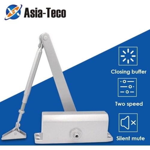 Hydraulic Buffer Automatic Closing Fire-proof Door Closers Commercial Office Door Door Closer 45-85kg