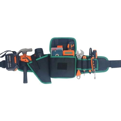 Multifunction Storage Tools Bag Electrician Hardware Tool Roll Bag Waterproof Oxford Cloth Caisse Outils Tools Packaging DI50GJB