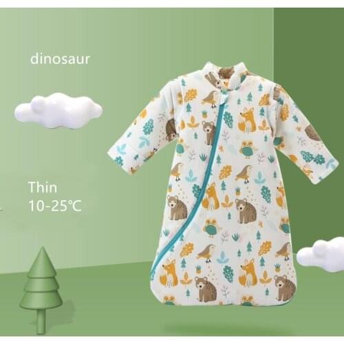 2021 Envelope Swaddle-Bag Detachable Long Sleeve Wearable Blanket Envelope Winter Warm Girls Boys Clothes Bedding Quilt