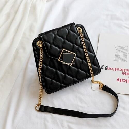 Fashion Square Lady Shoulder Bag for Shopping Dating Messenger Bag High Quality Womens Handbag Discount New Girl Phone Bags