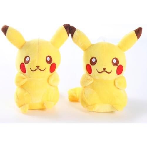 20cm Pikachus Plush Toy Stuffed Toy Detective Pikachus Japan Movie Anime Toy for Children Doll for Kid Baby Birthday Gifts Anime