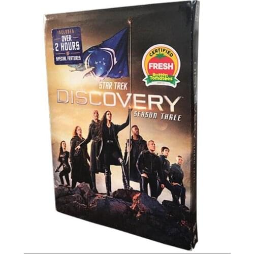 New Sealed star trek discovery 4disc season3 Drop shipping
