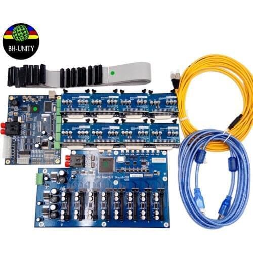 Origianl UMC Konica 8Heads KM512 Board Set Mainboard V1.4e Headboard V1.2d Head Connector Board for Inkjet Printer