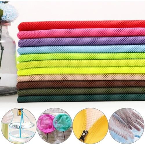 1 Meter Net Gauze Mesh Fabrics for Seat Cover Breathable Sport Shoes Bags Sofa Curtain Mosquito Net Mesh Cloth Material