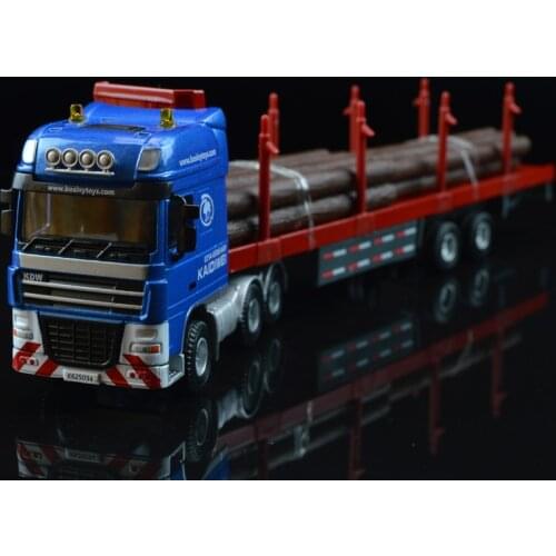 Trailer trucks toy Construction Boys Gifts Popular Presents Long Truck Model Metal Trailer Trucks Plastic Car For Children Toy