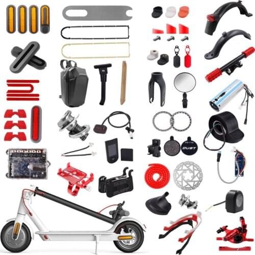 For Xiaomi M365 Electric Scooter Parts Fender Kickstand Light Dashboard Mainboard Disc Brakes for Xiaomi M365 Pro Repair Part