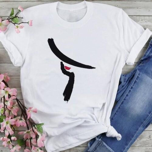 Women Graphic Trend Cute Lovely Ladies 90s Cartoon Fashion Summer Female Clothes Print Short Sleeve Tops Tees Tshirt T-Shirt