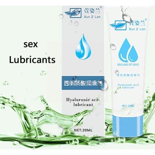 1pc Whole Body Massage Water-soluble Hyaluronic Acid Lube Lubricants Sex 20ml Adult Cream Sex Excite Lubricants Gel Women O Q0R0