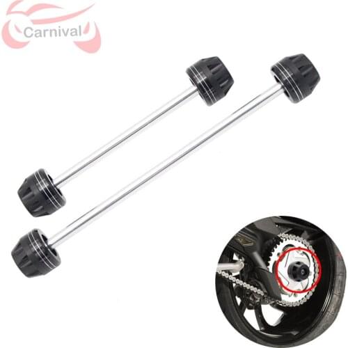 For SUZUKI B-KING 1300 2008-2012 09 10 11 Aluminum Motorcycle Front & Rear Fork Sliders Wheel Protector