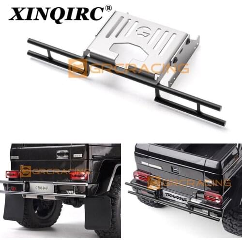 TRX4 G500 TRX-6 G63 car accessories off-road rear bumper metal rear anti-collision rear bumper with protective bottom plate