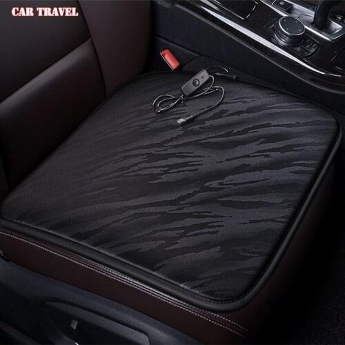 CAR TRAVEL 12V Heated car seat cover for Audi all models A7 S6 A5 A1 Q5 A4 A6 Q3 Q7 S7 SQ5 A3 S8 Winter Pad Cushions car styling