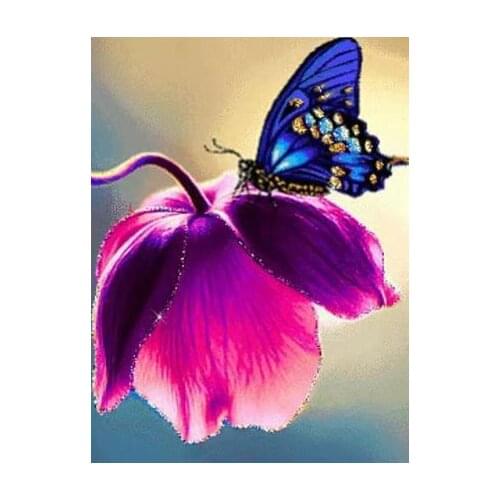 Cuadros 5D diamond painting Cross stitch kit haft diamentowy set Full square tools landscape animal butterfly flower Mosaic art