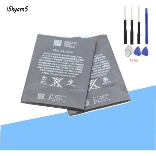 ISkyamS 2x 1043mAh A1641 Replacement Li-Polymer Battery For Ipod touch 6th Generation 6 Gen 6g + Tool
