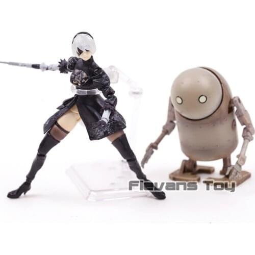 Kai NieR:Automata Nier Automata 2B & Machine Lifeform Action Figure Collectible Model Toy