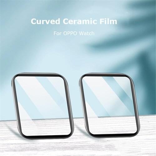 Soft Watch Protective Film 41/46MM Curved Full Screen Coverage Film for OPPO Ceramic Watch